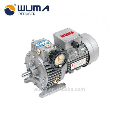 Aluminum&Iron casting speed motor variator with speed reducer